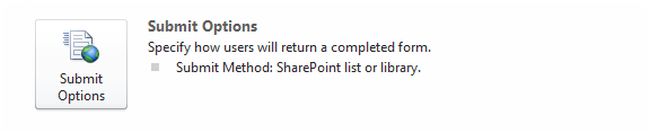 form submit option in sharepoint